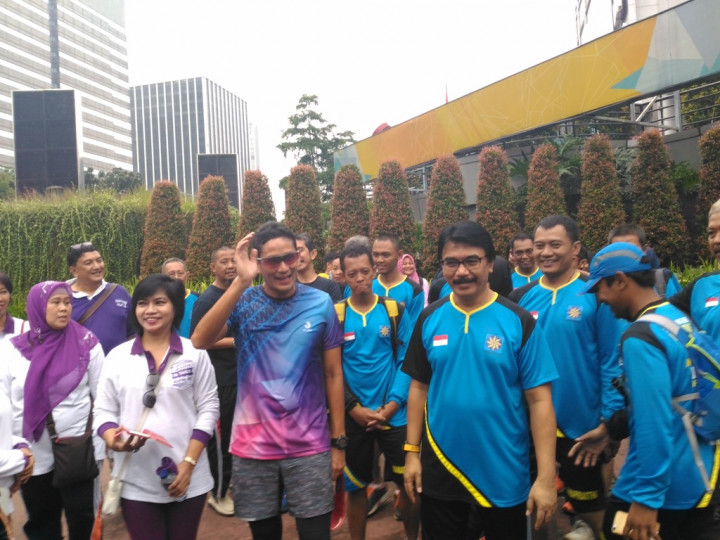 Sandiaga akan Lari 10 Km di Metro TV Heritage Run