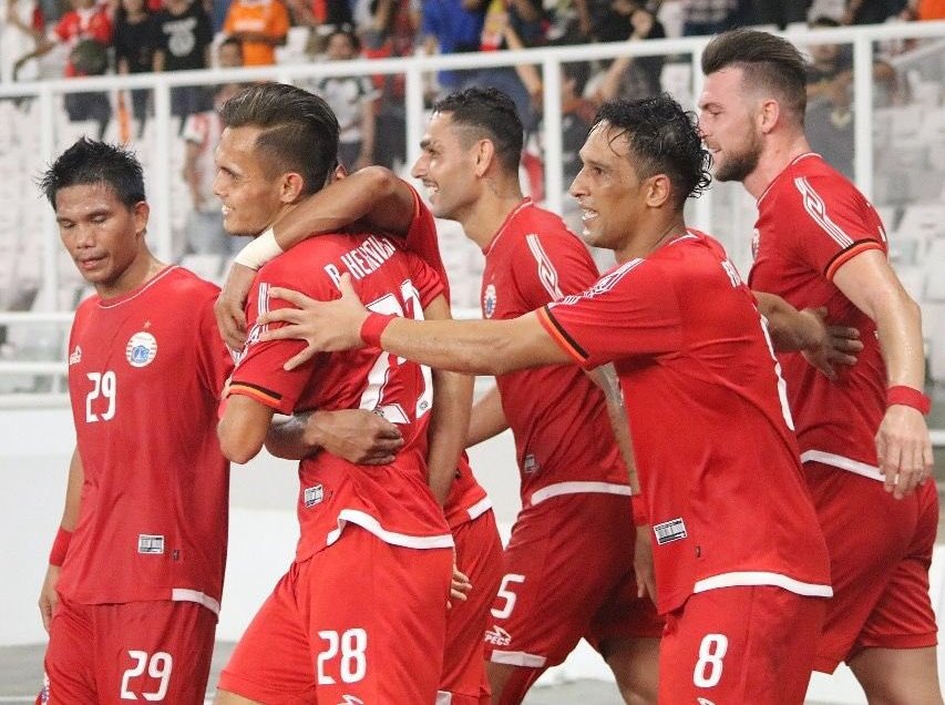 Skuat Persija Jakarta. (Foto: Twitter/Persija_Jkt