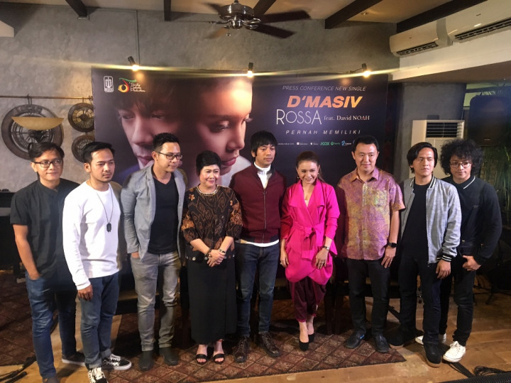 D'Masiv Kolaborasi Musik Bersama Rossa dan David 
