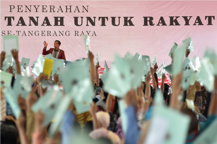 Presiden Serahkan 15.000 Sertifikat Tanah di Bogor