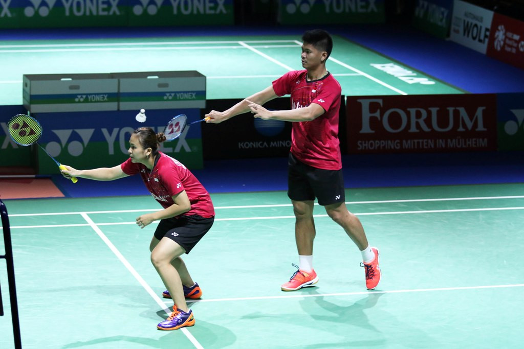 Ganda campuran Indonesia, Praveen Jordan/Melati Daeva Oktavianti. (Foto: Humas PBSI)