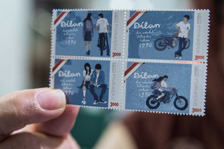 PT Pos Terbitkan Prangko Seri Dilan 1990