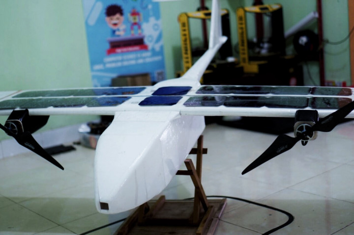 Startup Asal Pontianak Ini Kembangkan Drone Tenaga Surya