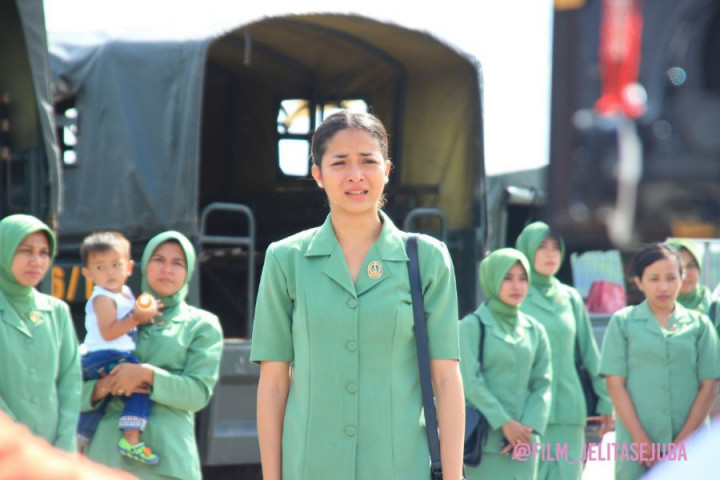 Bintangi Film Jelita Secuba, Putri Marino Belajar Jadi Istri Tentara