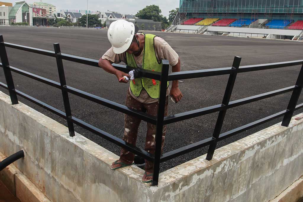 Arena Pacuan Kuda Pulomas Masuk Tahap Finishing