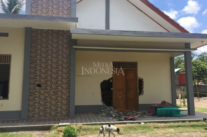 Gereja di Sumsel Dirusak Orang Tak Dikenal