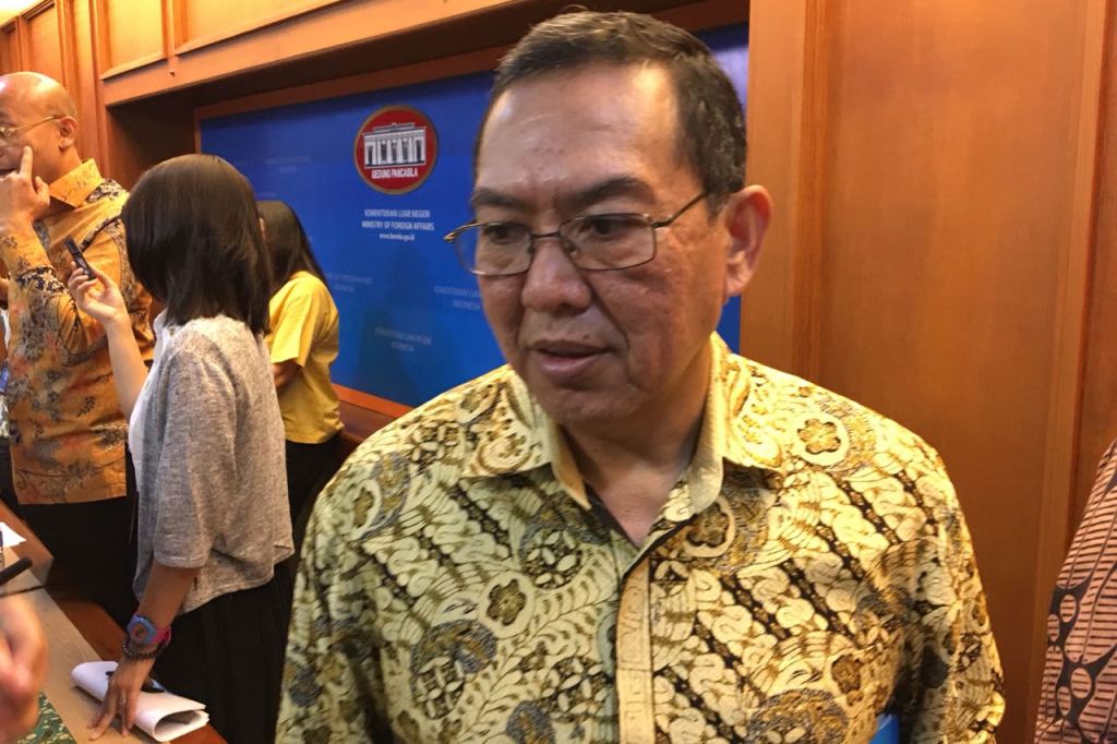 Direktur Asia Timur dan Pasifik Kementerian Luar Negeri RI Edi Yusup (Foto: Sonya Michaella).