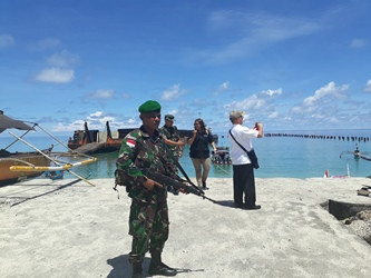 Ratusan Prajurit TNI Disebar di Pulau Terluar Sulut