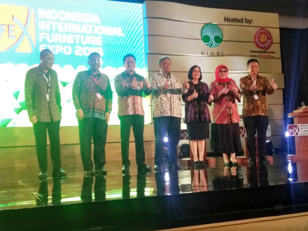 Kepala Badan Ekonomi Kreatif Triawan Munaf (Ketiga dari kiri). (FOTO: Medcom.id/Kautsar)