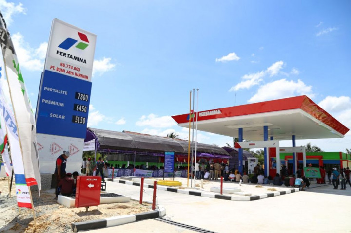 Pertamina Tambah SPBU di Perbatasan Sei Menggaris