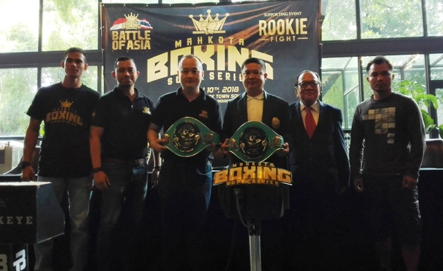 Konferensi Pers Boxing Super Series-Medcom.id/A. Firdaus