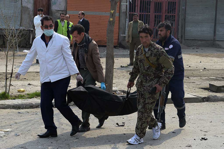 Sembilan Tewas akibat Bom Bunuh Diri di Kabul