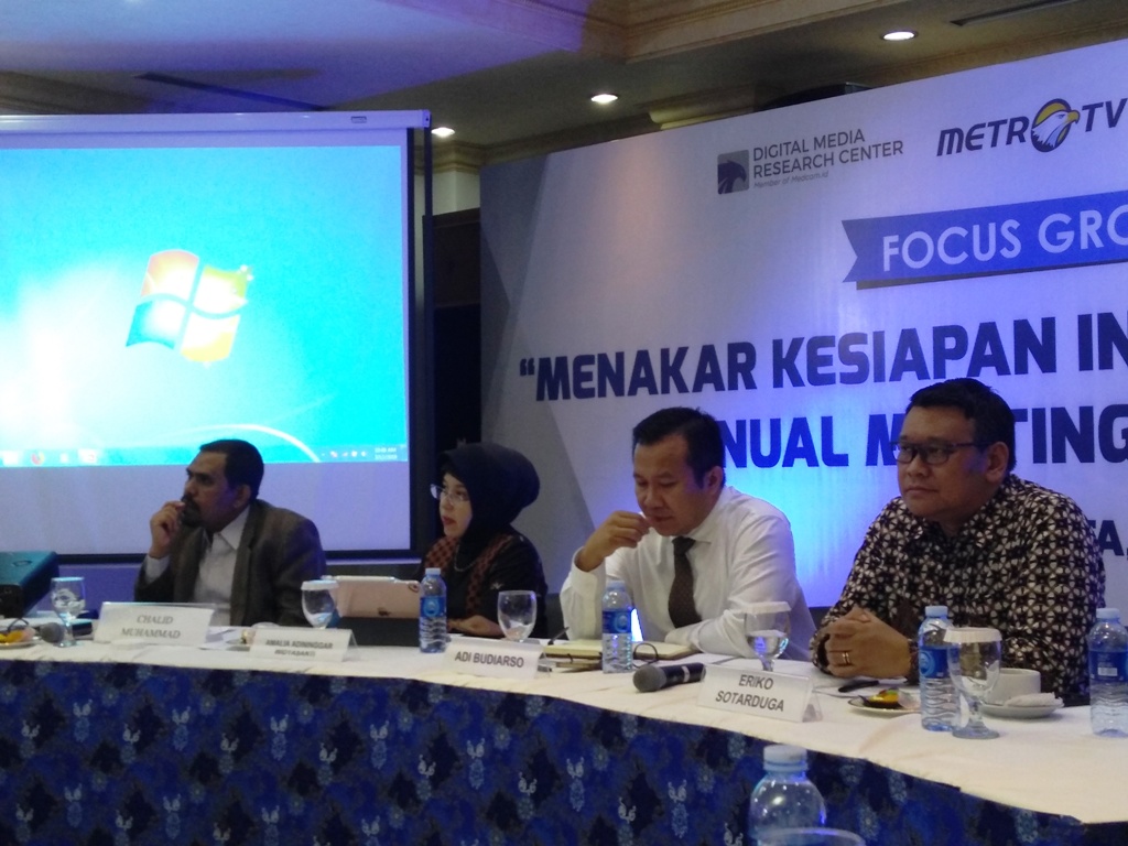 Chief of Organisational Transformation Officer Kemenkeu Adi Budiarso (kedua dari kanan). FOTO: (Medcom.id/Kautsar)