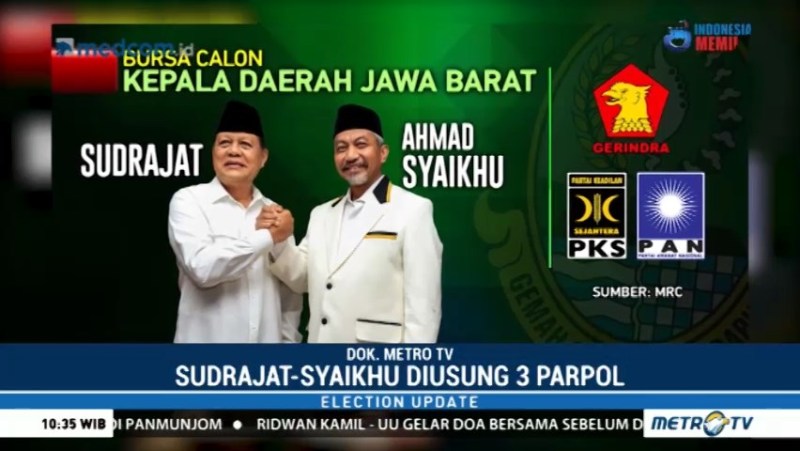 Pasangan Sudrajat-Syaikhu Ingin Tingkatkan Ketakwaan Masyarakat Jabar