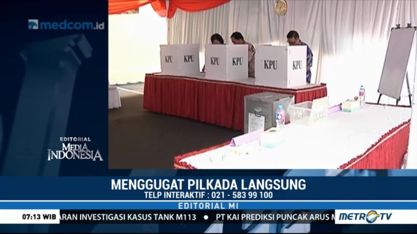 Menggugat Pilkada Langsung