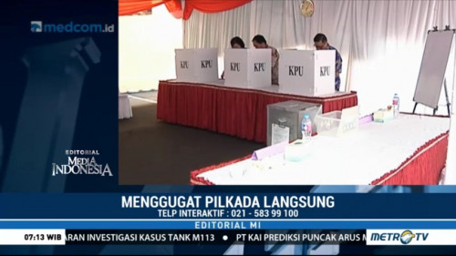 Menggugat Pilkada Langsung