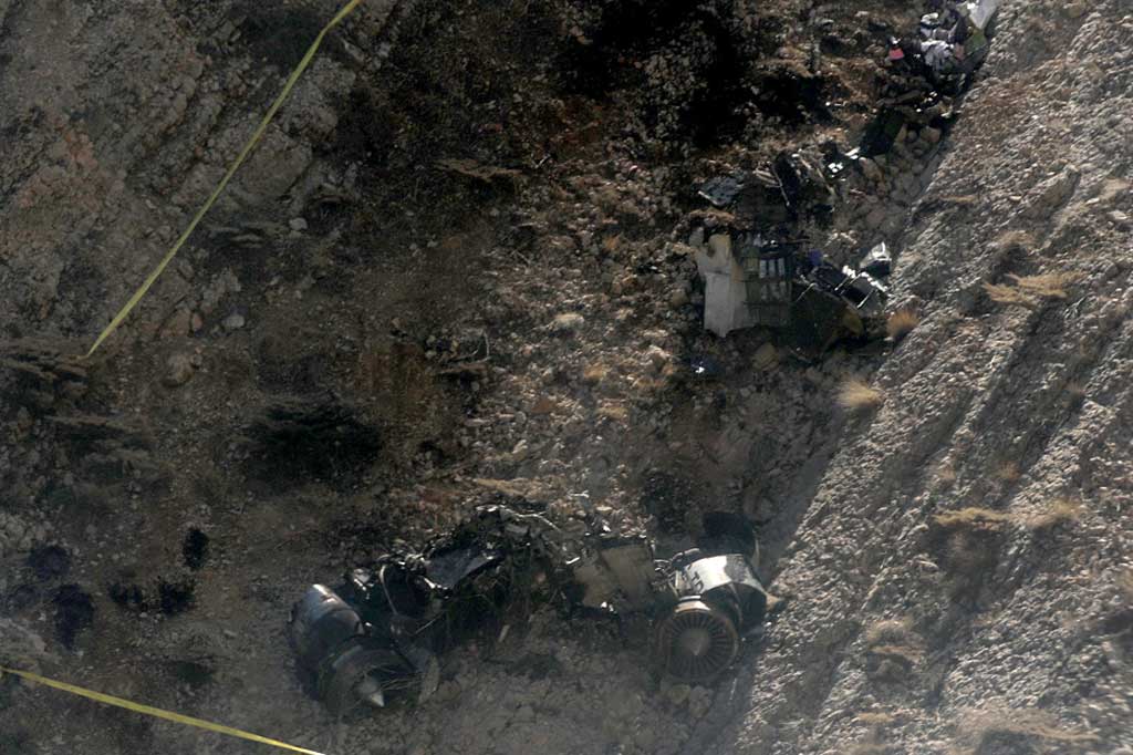 Pesawat Turki Jatuh di Iran, 11 Orang Tewas