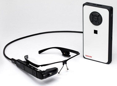 Begini Bentuk Kacamata Pintar Buatan Toshiba