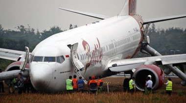 Batik Air Tergelincir di Bandara Manokwari