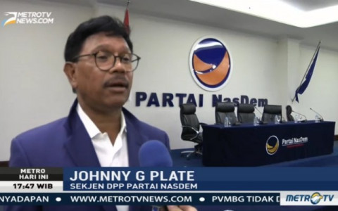 Wakil Ketua Fraksi NasDem Johnny G Plate