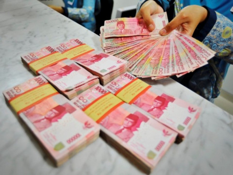 Rupiah. ANT/Yudhi Mahatma.