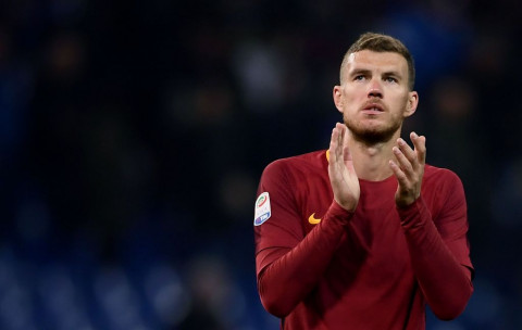 Edin Dzeko (Foto: AFP/Marco Bertorello)