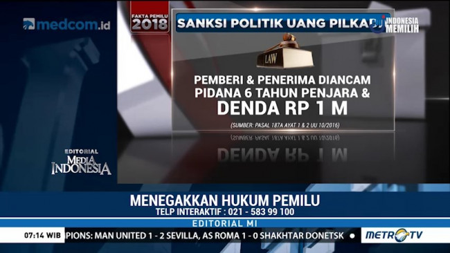 Menegakkan Hukum Pemilu