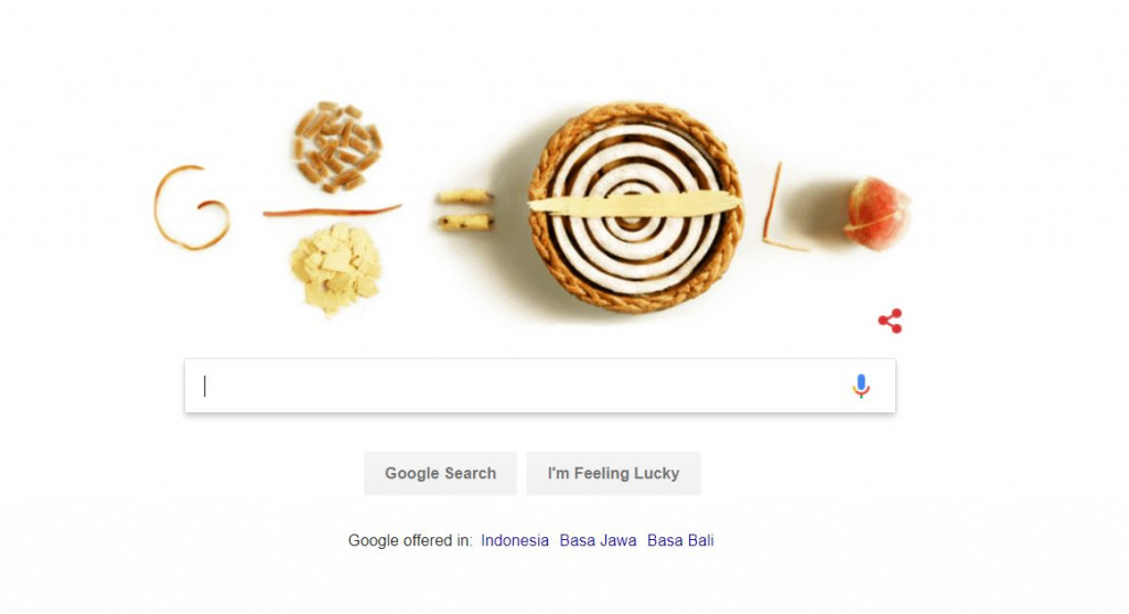 Merayakan Hari Pi dengan Google Doodle