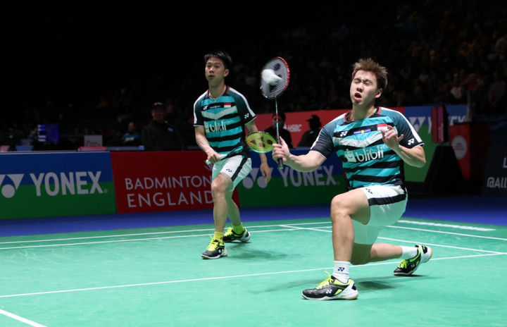 Marcus/Kevin Menangi Perang Saudara atas Angga/Rian