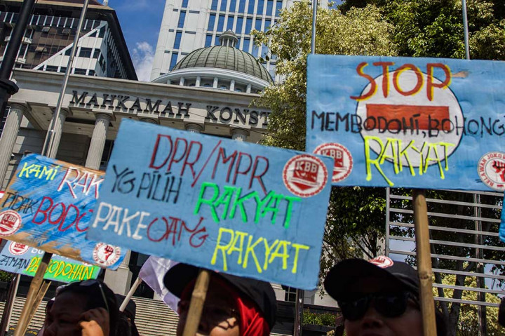 Presidium Rakyat Menggugat Tolak UU MD3