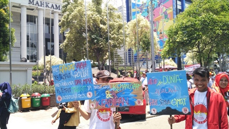 Demonstrasi tak Memengaruhi Putusan MK