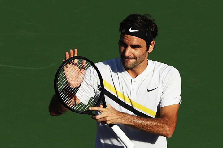 Federer Singkirkan Chardy di BNP Paribas Open