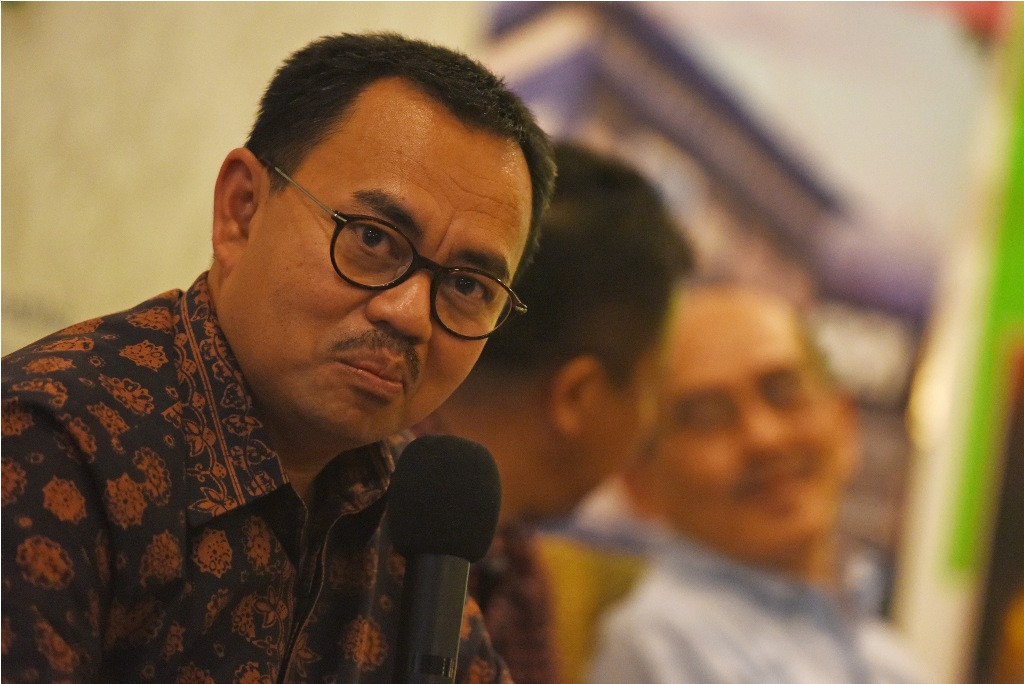 Senyum Sudirman saat Ditanya 'Jokowi atau Prabowo'