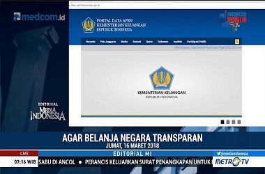 Agar Belanja Negara Transparan