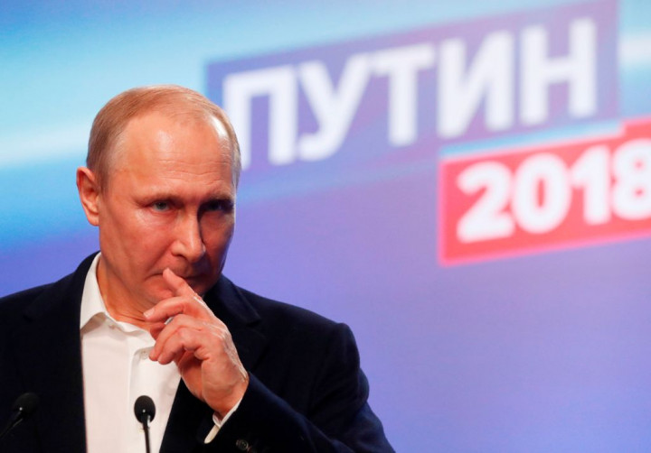Putin Cruises to Landslide Win in Presidential Election