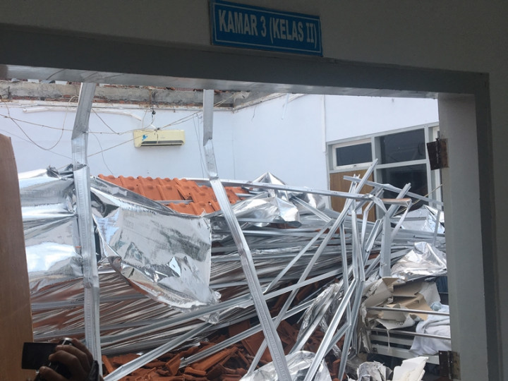 RSAL Dr Ramelan Tunjuk 10 Investigator Atap Ambruk