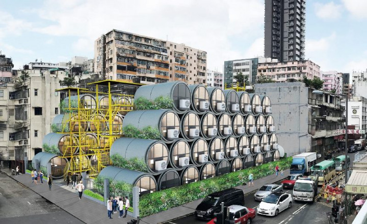 Rumah 'Pipa', Rusunawa Mikro ala Hong Kong
