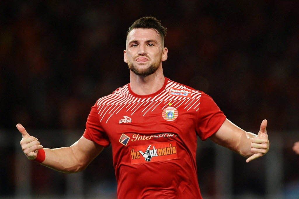 Marko Simic, bomber andalan Persija Jakarta (Foto: ANTARA FOTO/Akbar Nugroho Gumay)