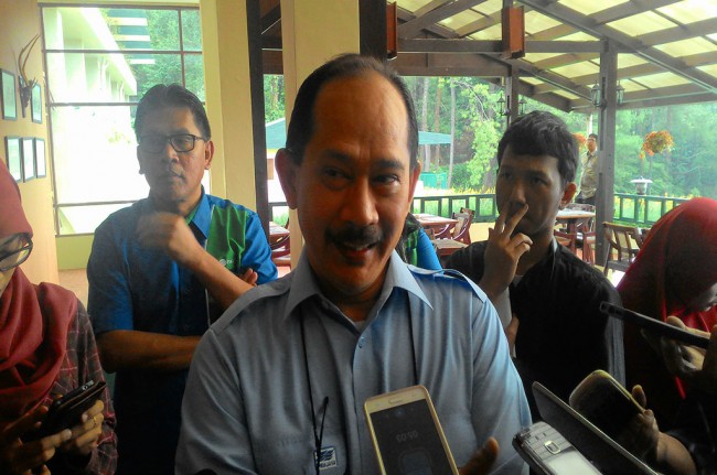 Direktur Utama PDAM Jaya Erlan Hidayat. Foto: Medcom.id/Fauzan Hilal