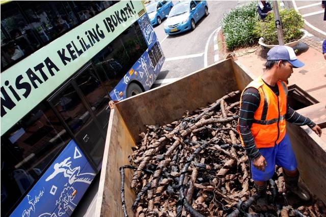 Sandi: Pembuang Kulit Kabel Harus Dipidanakan