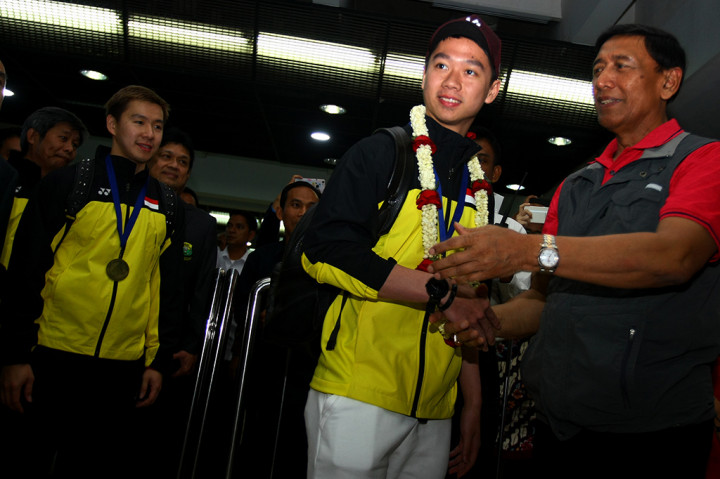 Juara All England, Kedatangan Kevin/Marcus Disambut Meriah