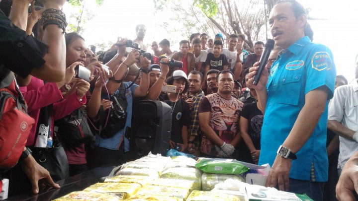 Penyelundupan 30 Sabu Dipasok dari Malaysia