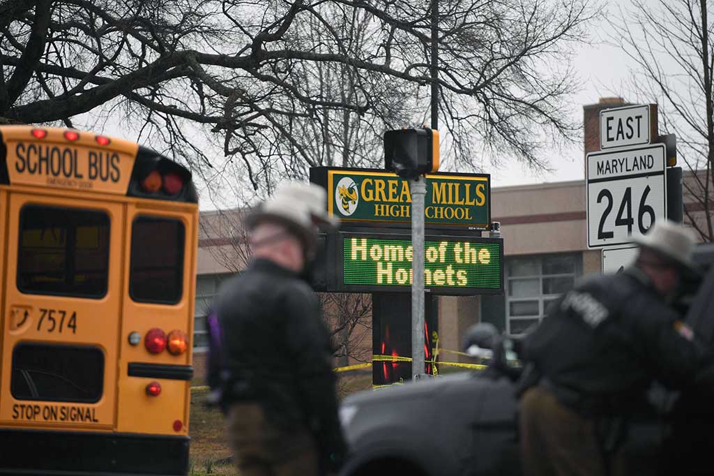 Penembakan di SMA Maryland, Pelaku Tewas