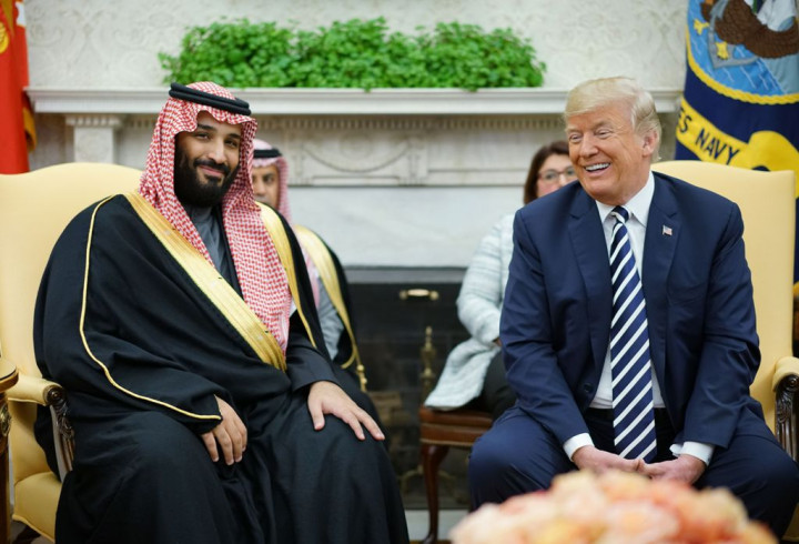 Trump Sambut Putera Mahkota Arab Saudi di Gedung Putih