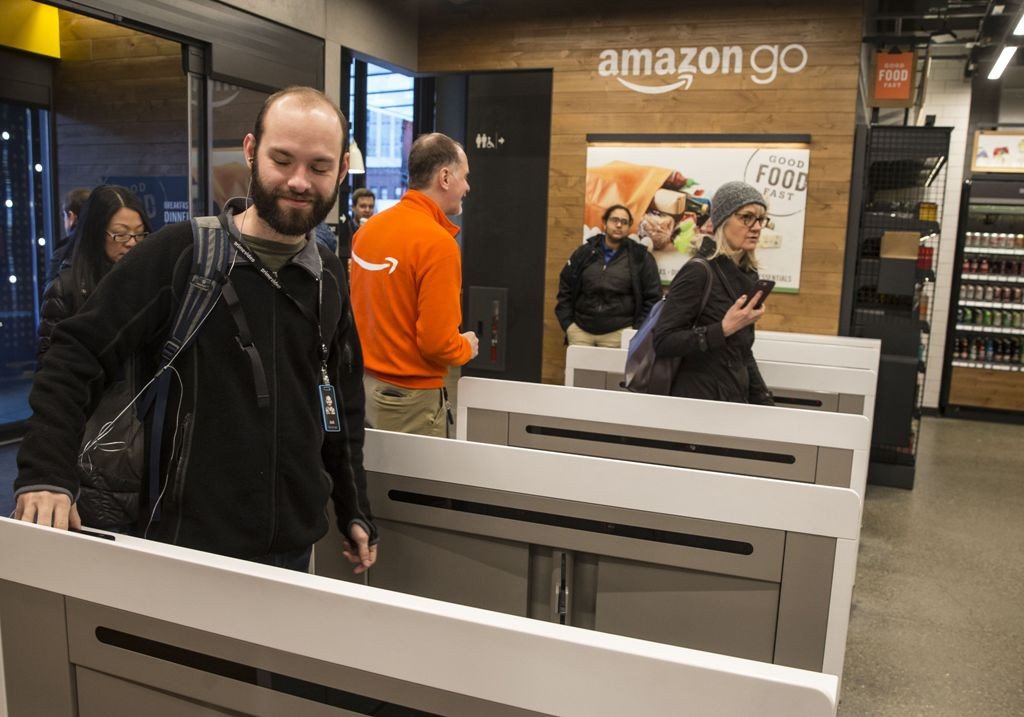 Amazon Go. (FOTO: AFP)