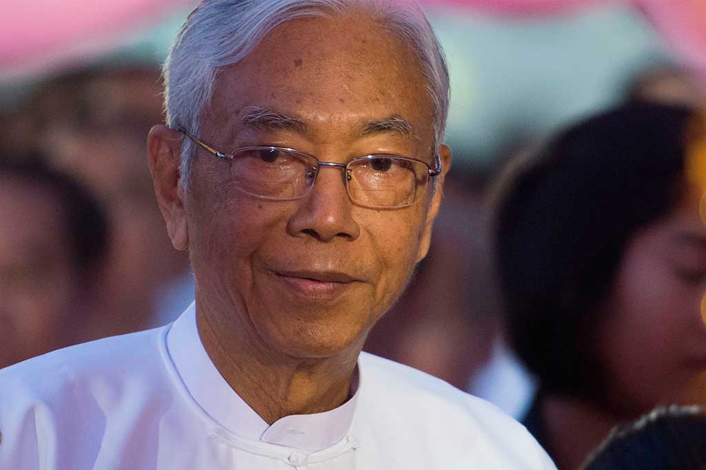 Presiden Myanmar Mengundurkan Diri