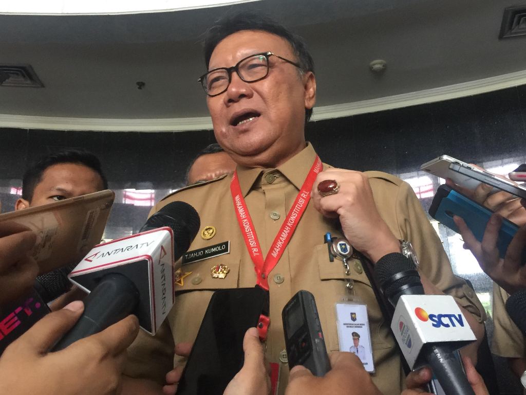 Menteri Dalam Negeri Tjahjo Kumolo - Medcom.id/Lis Pratiwi