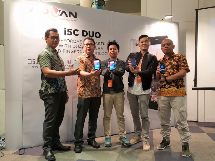 Advan i5C Duo, Ponsel Rp1 Juta Punya Dua Kamera Belakang