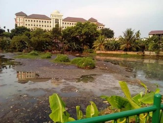 Pemkot Tengsel Kesulitan Normalisasi Situ Kuru