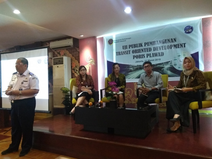 BPTJ Adakan Uji Publik TOD Poris Plawad